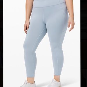 lululemon Invigorate high-rise 25” Chambray